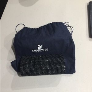 Authentic Swarovski  sparkling clutch / purse